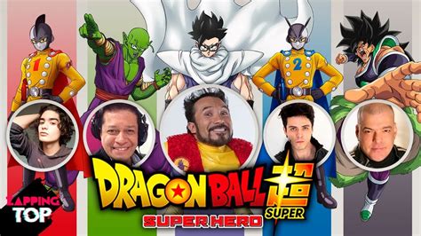 Infografía con los cambios de actores de doblaje en Dragon Ball Z
