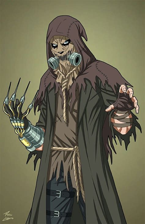 Villano Espantapájaros de DC Comics