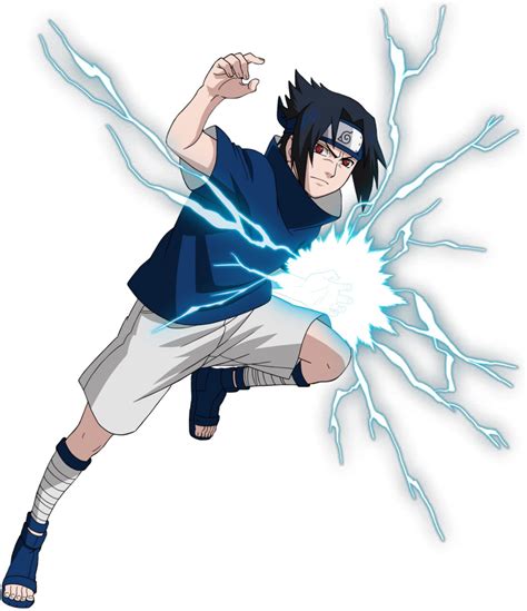 Ninjutsu de Elemento Rayo en acción