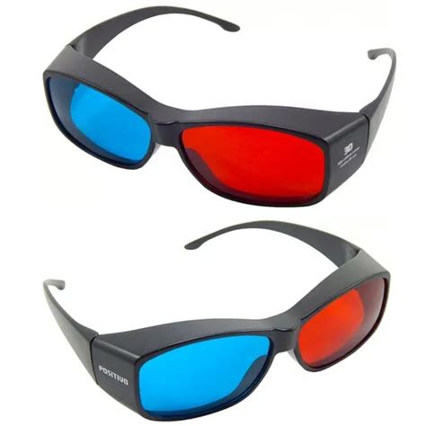 Gafas 3D Rojo-Cian