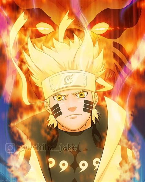 Diagrama de la obtención del poder de los Seis Caminos por Naruto y Sasuke