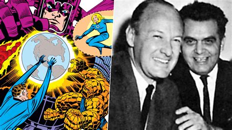 Ilustración de Stan Lee y Jack Kirby