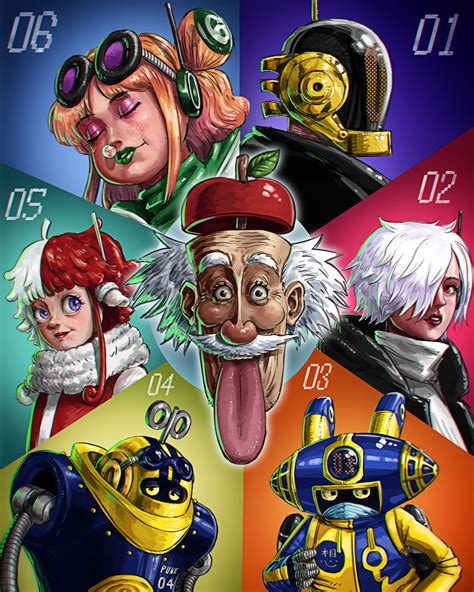 Ilustración del Dr. Vegapunk
