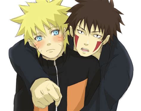 Combate entre Naruto y Kiba