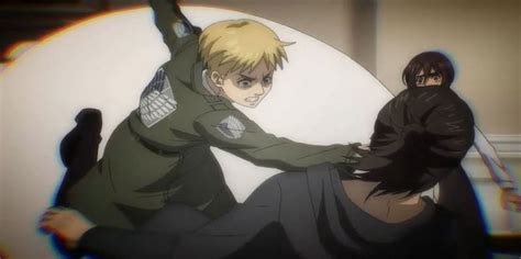 Mikasa lista para defender a Eren
