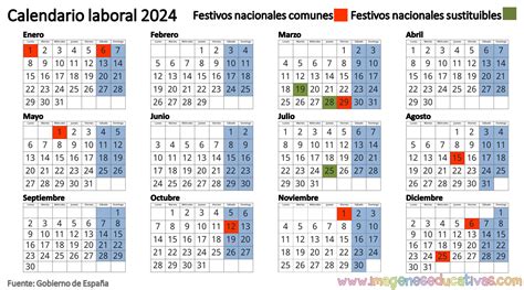 Calendario con los días y horarios del evento