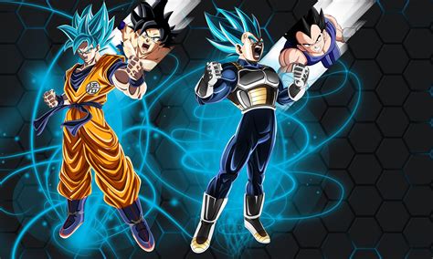 Diseños de Goku y Vegeta para 