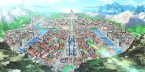 Miembros de Fairy Tail decorando Magnolia para Navidad