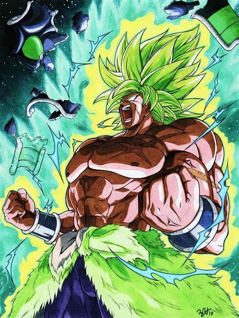 Ilustración de Broly