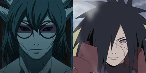 Kabuto y Madara Uchiha