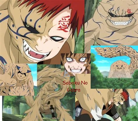 Representación mental de Gaara y Shukaku
