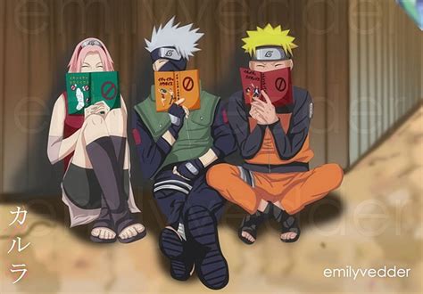 Kakashi leyendo su novela Icha Icha
