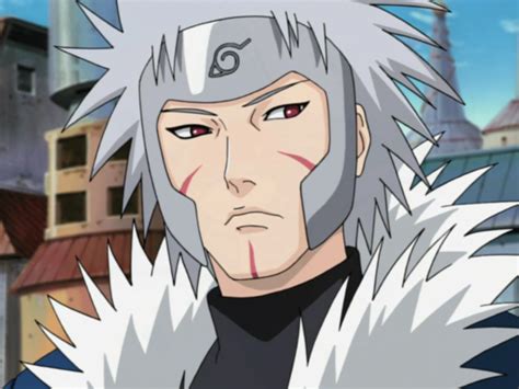 Tobirama Senju con su icónico atuendo de Hokage