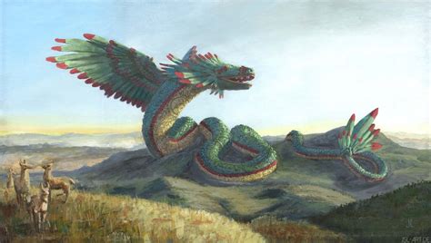 Representación de Quetzalcoatl