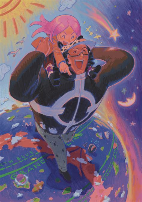 Ilustración de Bartholomew Kuma y Bonney