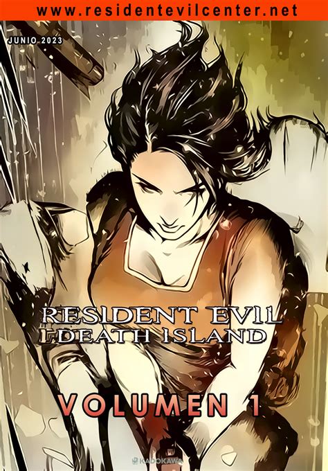 Portada del manga Resident Evil: Death Island
