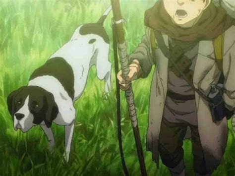 Escena del robo del niño a Sasha en Shingeki no Kyojin