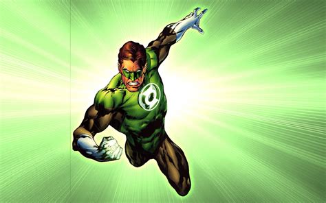 Linterna Verde creando una construcción con su anillo