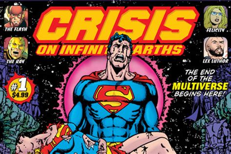 Ilustración de la muerte de Supergirl en Crisis en Tierras Infinitas