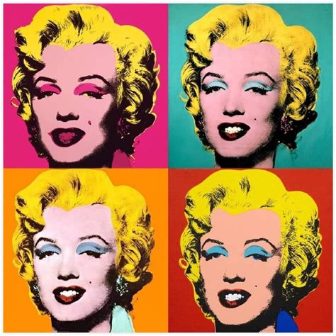 Díptico de Marilyn Monroe al estilo de Andy Warhol