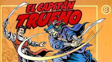 Portada de un cómic clásico del Capitán Trueno