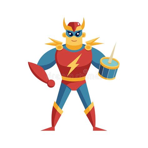 Ilustración de personaje de cómic con rasgos detallados