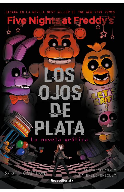 Portada de la novela gráfica Five Nights at Freddy's: Los Ojos de Plata