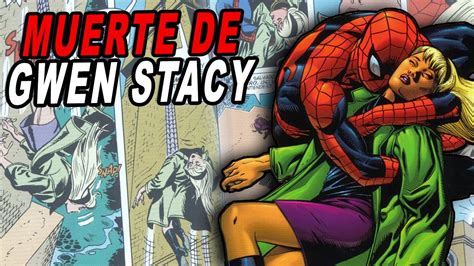 Ilustración de la muerte de Gwen Stacy en el Puente de Brooklyn