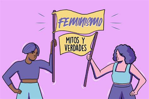 Ilustración que representa el feminismo en el cómic