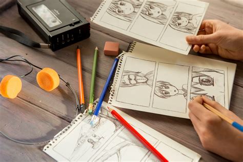 Esquema del proceso de creación de un cómic
