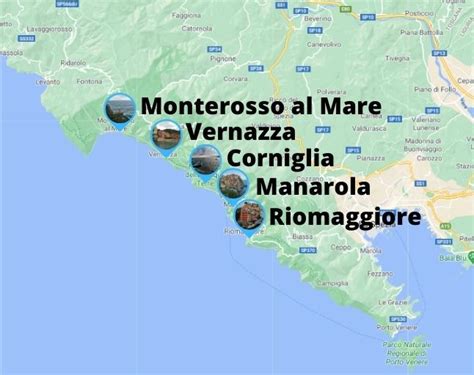 Mapa de las Cinco Tierras ficticias