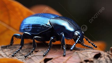 Escarabajo Azul en acción