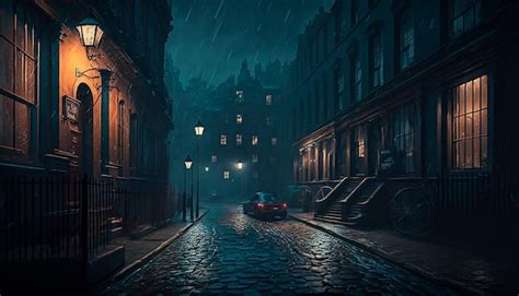 The Question en una calle oscura