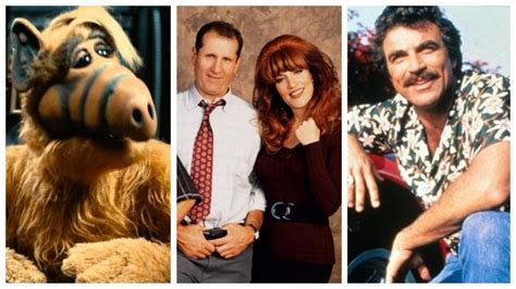 Personajes icónicos de series de comedia de los 80