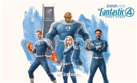 Illustración de los 4 Fantásticos
