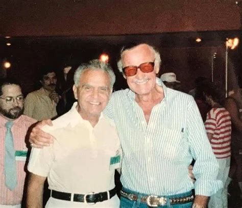 Jack Kirby y Stan Lee trabajando juntos