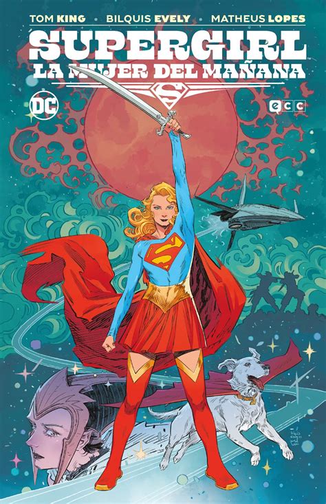 Portada de la edición española de Supergirl: La Mujer del Mañana.