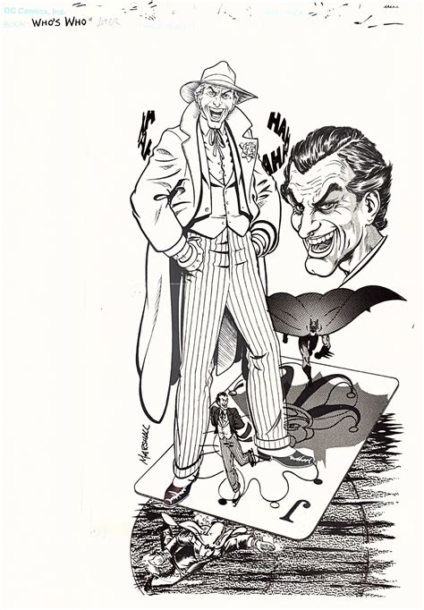 Ilustración del Joker por Marshall Rogers