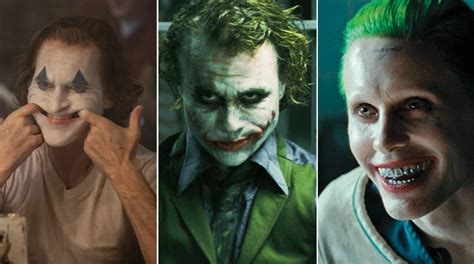Comparativa de las diferentes interpretaciones del Joker en cine