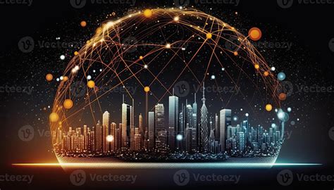 Ilustración futurista de Josh Pettinger