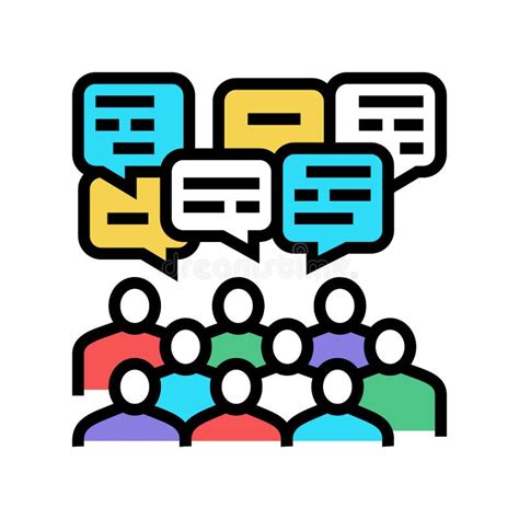 Ilustración de un foro de discusión de manga