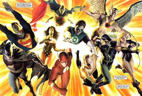 Galería de héroes diversos de DC: Cyborg, Martian Manhunter, Black Canary, Hawkgirl, Atom