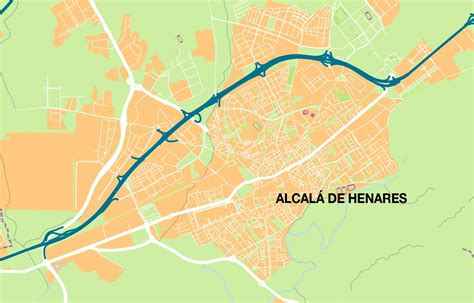 Mapa de Alcalá de Henares con la ubicación de la tienda