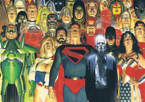Arte de Alex Ross para Kingdom Come