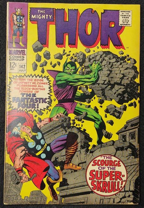 Ilustración de Jack Kirby para Thor