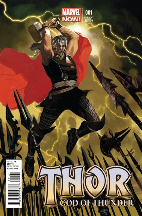 Portadas de Thor: God of Thunder