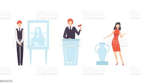 Ilustración de coleccionistas pujando en una subasta