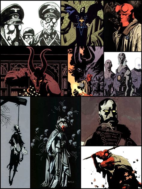 Ilustración de Mike Mignola