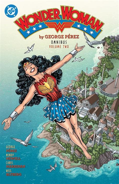 Ilustración de George Pérez de Wonder Woman
