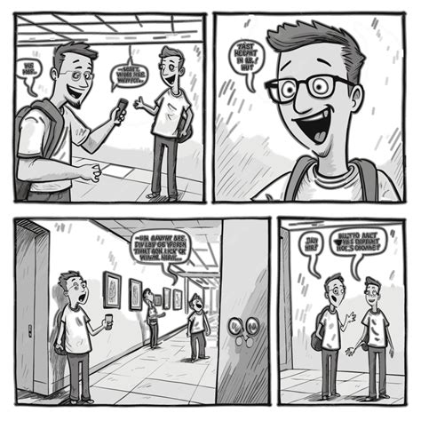 Proceso de dibujo de un cómic